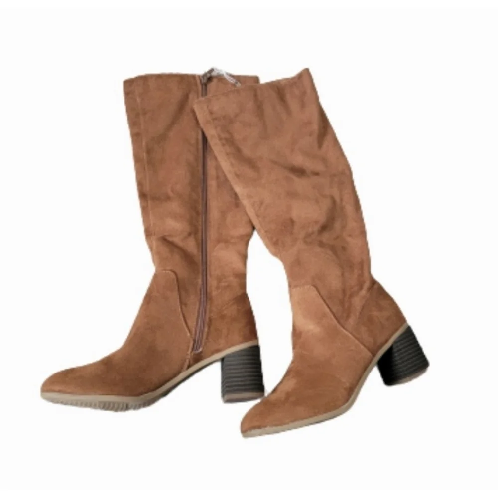 Universal Thread Brielle Riding Boots Red tint brown Size 6